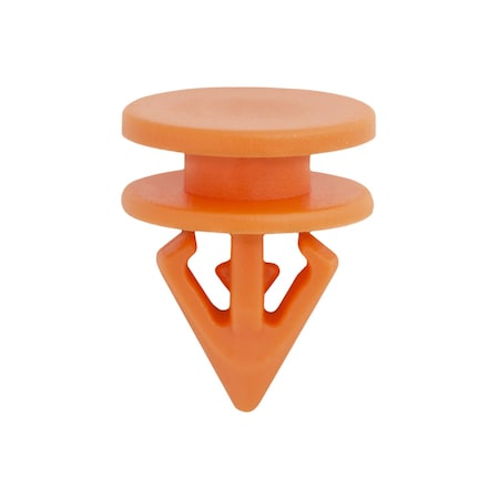 Auveco GM DOOR TRIM APPLIQUE CLIP - ORANGE, 50PK 25085